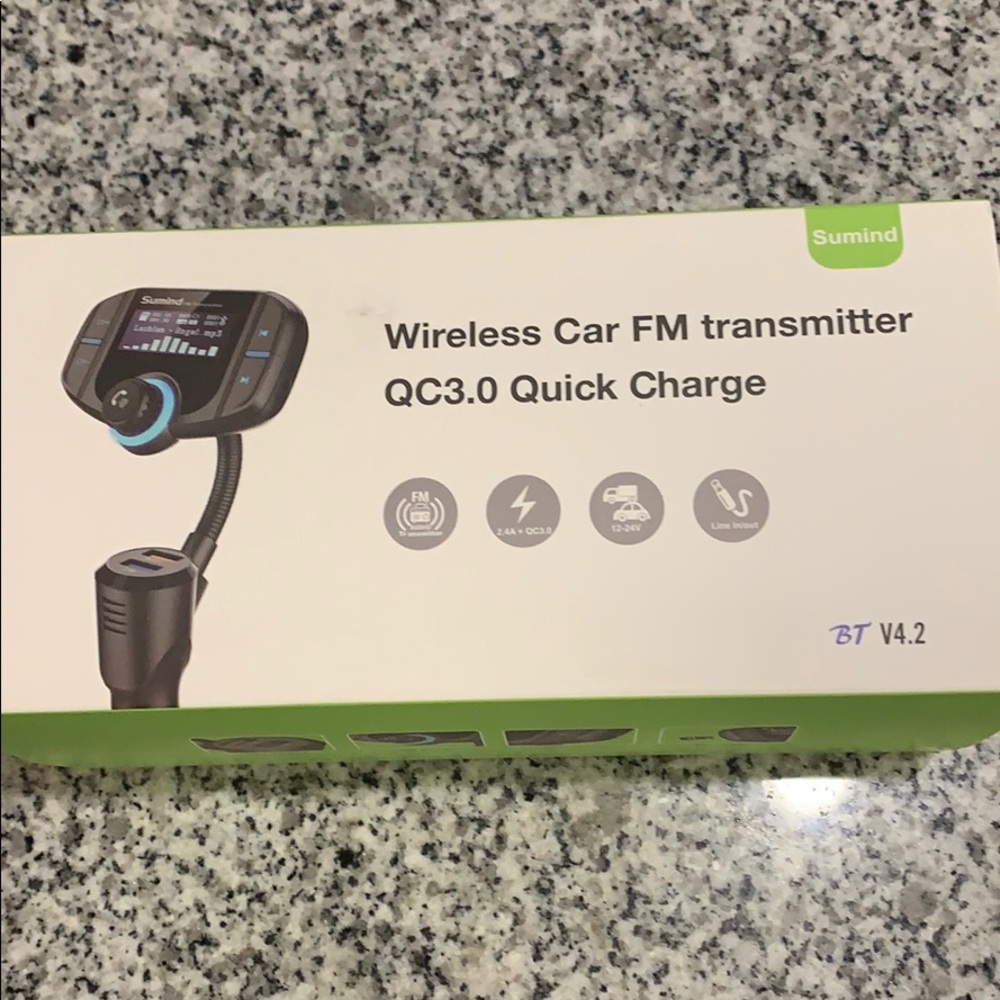 Wireless Car FM Transmitter